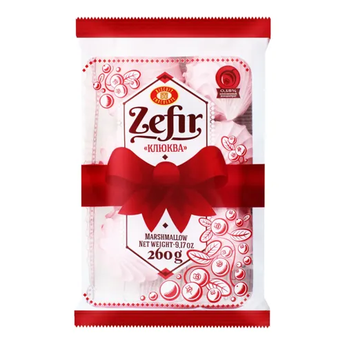Зефір Журавлина Бісквіт Шоколад м/у 260г