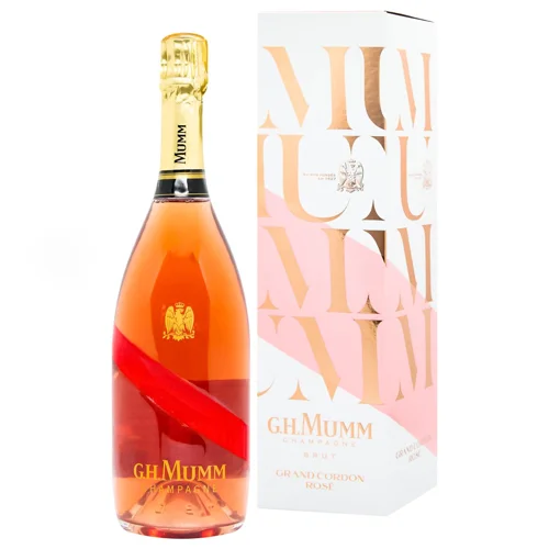 Шампанське G.H.Mumm Grand Cordon Rose Brut 12% 0,75л