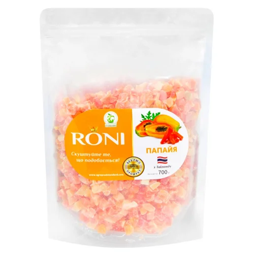 Папайя Roni сушена 700г