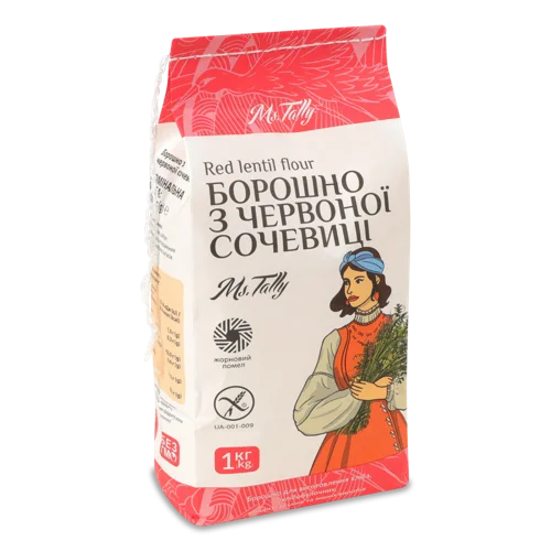 Борошно З Червоної Сочевиці В/ґ, 1кг
