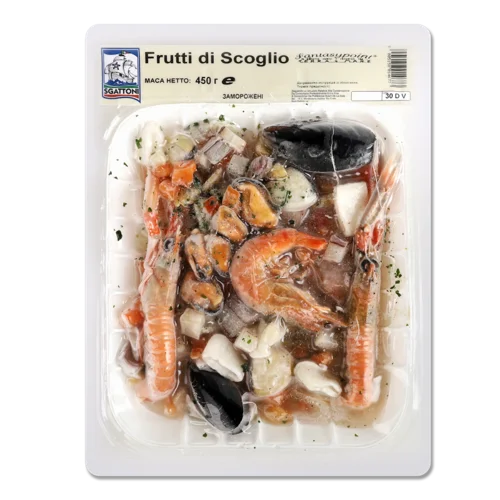 Мікс Морепродуктів Заморожений В/ґ, 450г