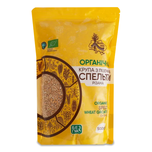 Крупа Спельти Різана Органічна Galeks-Agro, 500г