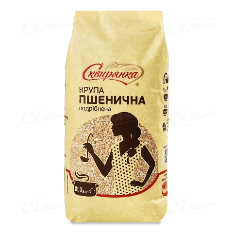 Крупа Сквирянка з м'якої пшениці подрібнена шліфована 800г