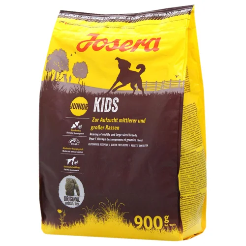Корм сухий Josera Kids з домашньою птицею для цуценят середніх та великих порід 900г
