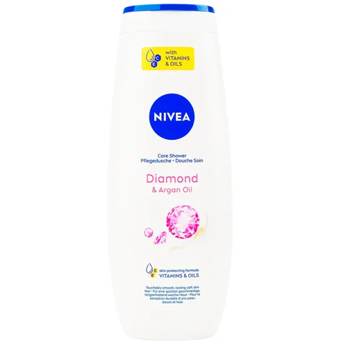 Гель для душу Nivea Diamond&Argan oil 500мл