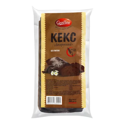Кекс без глютену Десертний Good line м/у 320г