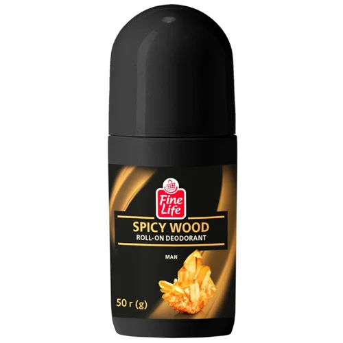 Дезодорант кульковий Fine Life Spicy Wood для чоловіків 50г