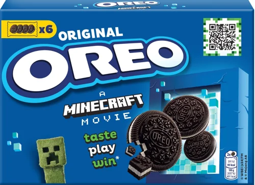 Печиво з какао та кремовою начинкою ванільного смаку Oreo 228г