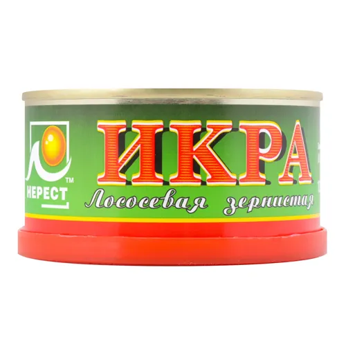Ікра лососева зерниста солона Нерест 120г