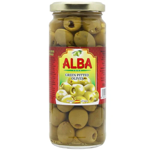Оливки Alba Food без кісточки 358мл