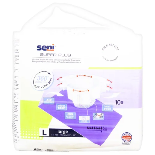 Підгузки для дорослих Seni Super Plus Large 10шт