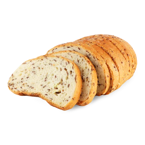 Хліб Половинка В Нарізці З Льоном, в/ґ, 300г