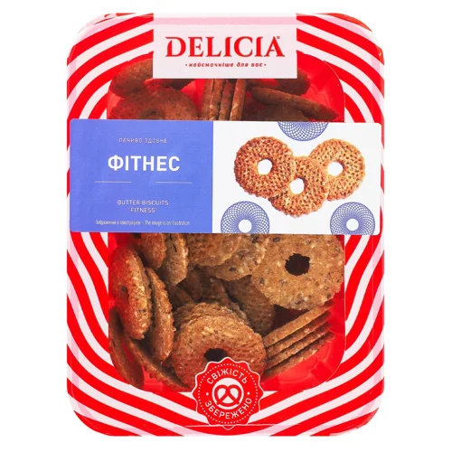 Печиво Delicia Фітнес 250г