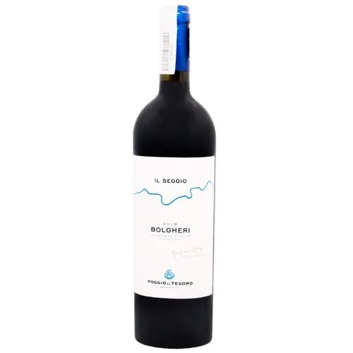 Вино Poggio al Tesoro IL Seggio Bolgheri Rosso червоне сухе 14,5% 0,75л