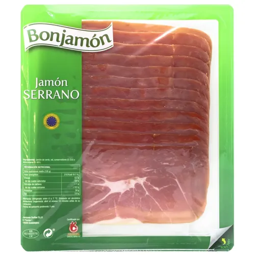 Хамон Bonjamon нарізка 11 місяців 200 г