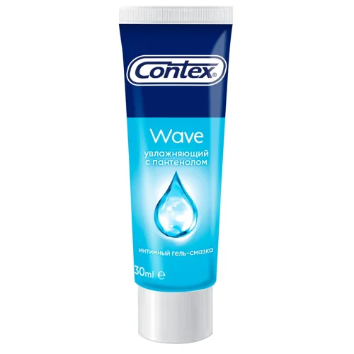 Інтимний гель-змазка Contex Wave Зволожуючий з пантенолом 30мл