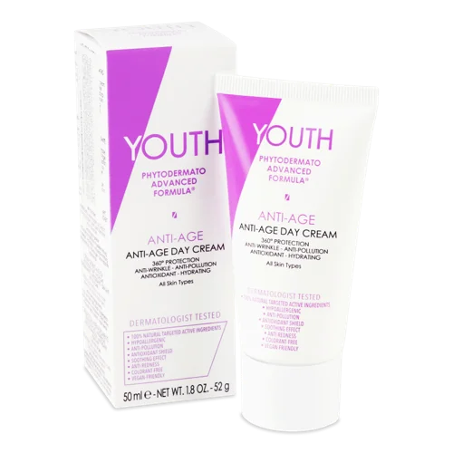 Крем для Обличчя Денний Anti-Age Youth, Вищий Ґатунок, 50мл