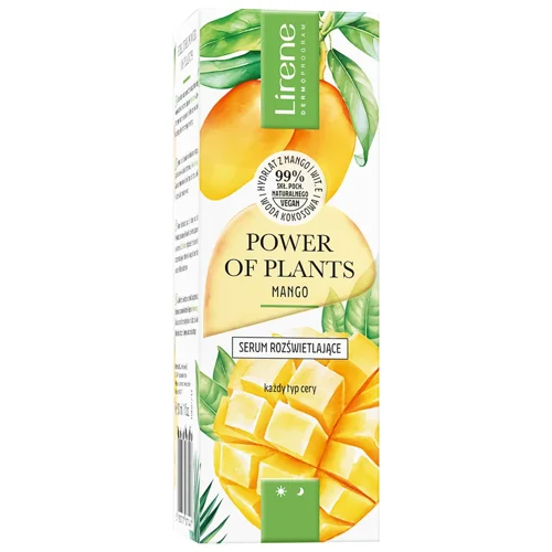 Сироватка Lirene Power of Plants Манго освітлююча 30мл