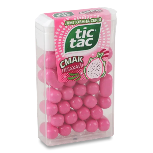 Драже Зі Смаком Пітахаї, Лімітована Серія, Tic Tac, п/у, 18г