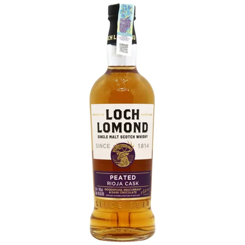 Віскі Loch Lomond Peated Rioja Cask 40% 0,7л коробка