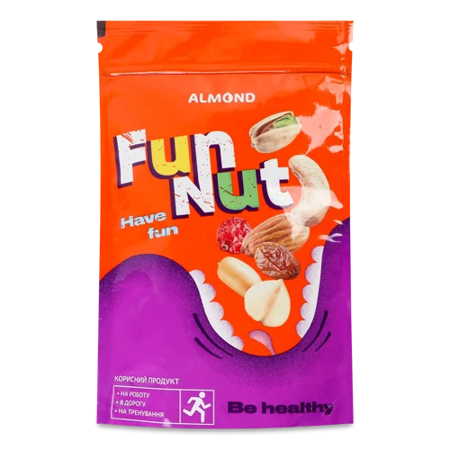 Суміш горіхова З журавлиною Almond м/у 130г