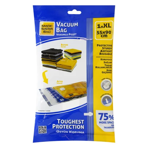 Пакет Magic Saver Bag вакуумний для речей р.XL 55х90см