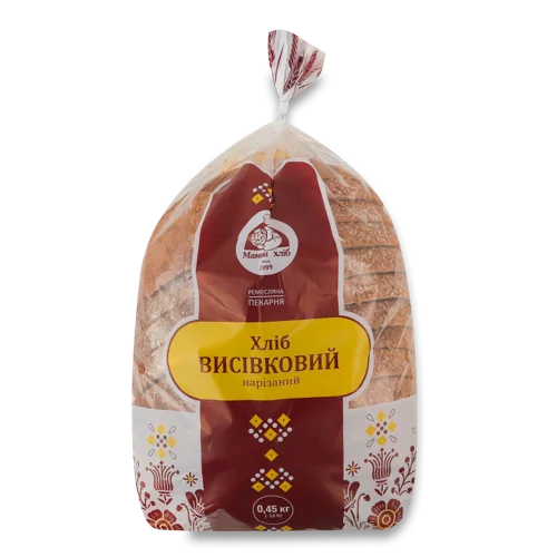 Хліб Висівковий Нарізний Мамин Хліб, м/у 0.45 кг