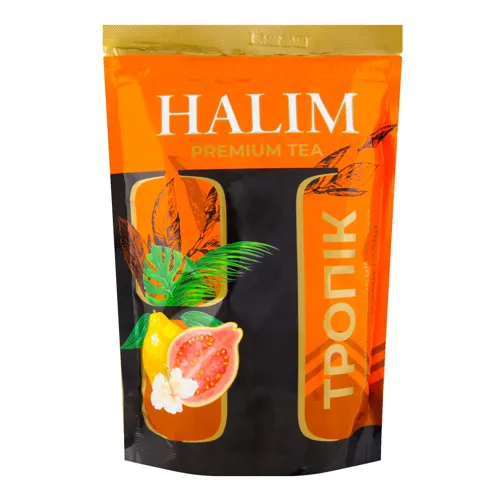 Чай чорний цейлонський зі шматочками гуави Тропік Halim д/п 80г