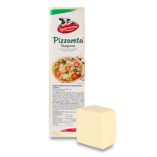 Продукт Білково-Жировий Чеддеризований 45% Pizzareta Тульчинка, кг