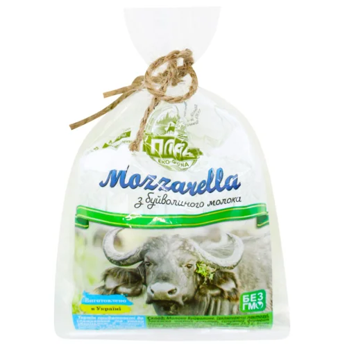 Сир Плай Mozzarella Di Buffalo з молока буйволиць 50% 80г