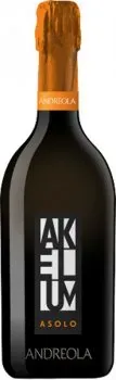 Вино ігристе Akelum Asolo Prosecco Superiore Extra Dry DOCG біле екстра-сухе 0.75л 11.5%