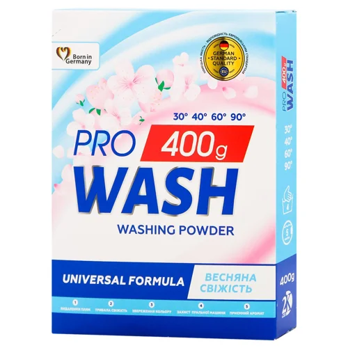 Пральний порошок ProWash Весняна свіжість 400г