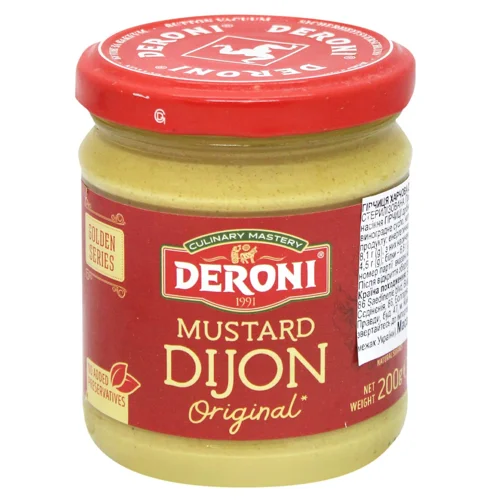 Гірчиця Deroni Діжонська 200г