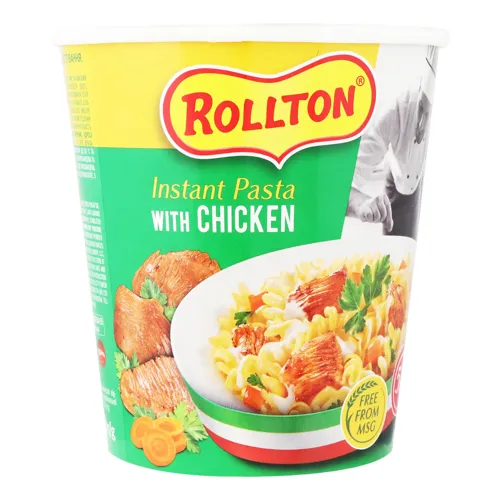 Вироби макаронні швидкого приготування з куркою Rollton ст 70г