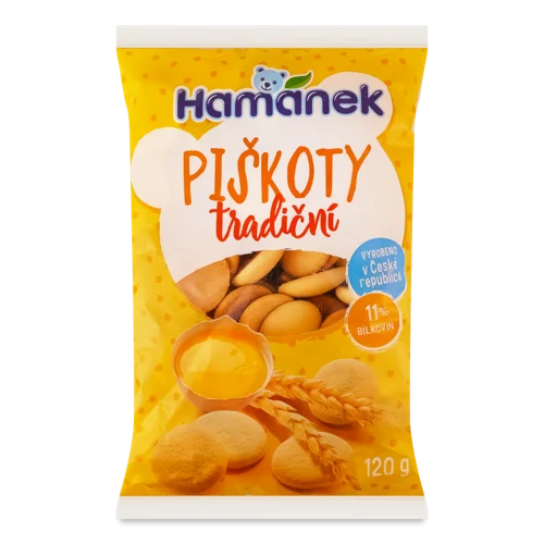 Печиво Традиційне Hamanek, вищого ґатунку, 120г
