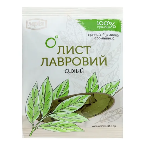 Лист лавровий Мрія цілий 10г