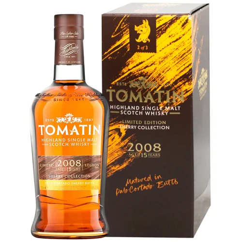 Віскі Tomatin Sherry Collection Palo Cortado Edition 15 років 46% 0,7л
