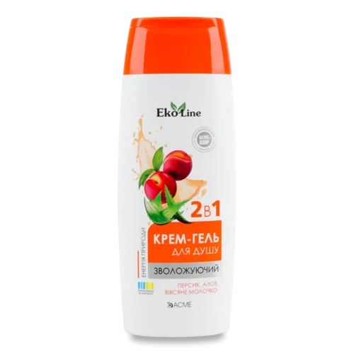 Крем-гель для душу EkoLine 2в1 зволожуючий