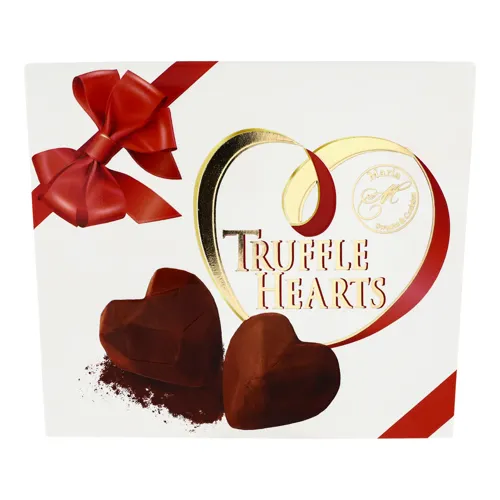 Цукерки Truffle hearts Maria картонна упаковка 120г