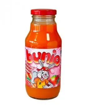 Сік Bunio морква-малина-яблуко, 330мл