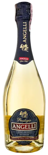 Вино ігристе Angelli Semi-Sweet 0.75л 10-13.5% біле напівсолодке