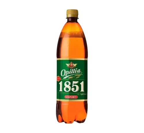 Пиво Opillia Export 1851 світле пастеризоване 4.7% 1л