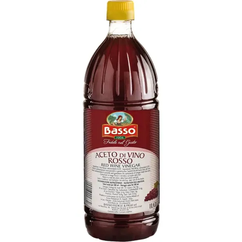 Оцет Basso червоний винний 6% 1л