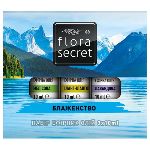 Набір Flora Secret Блаженство для сауни 3х10мл