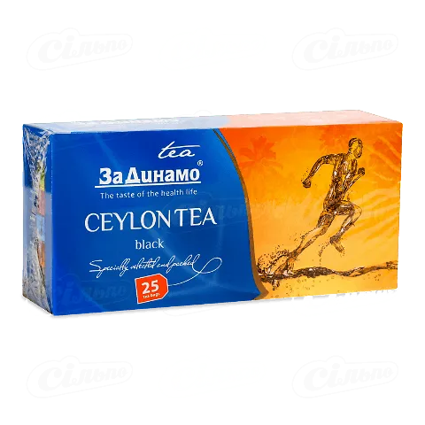 Чай чорний ZaDinamo, 25*2г