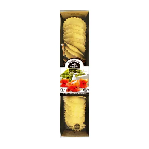 Равіолі Kulinarium Meister лосось-рікотта-шпинат 250г х12