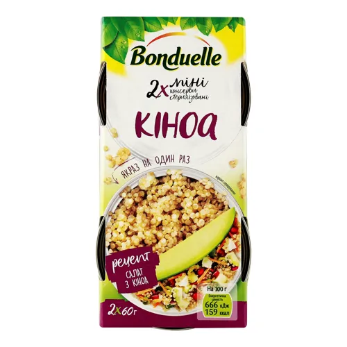 Кіноа консервована Bonduelle к/у 2х60г