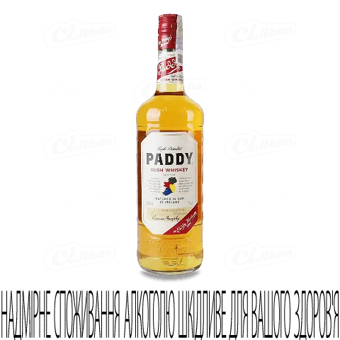 Віскі Paddy Irish Whiskey, 1л