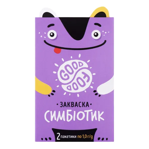 Закваска бактеріальна суха Симбіотик Good Food к/у 2x1г