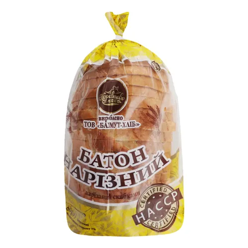 Батон Нарізний Короваєво м/у 450г